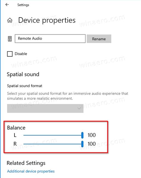 Change Sound Audio Balance For Left And Right Channels In Windows 10