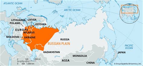 Russian Plain Map Regions And Facts Britannica