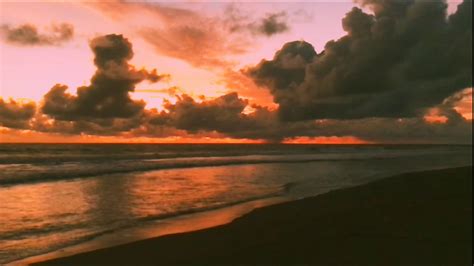 Sunset At Glagah Beach Jogja Youtube