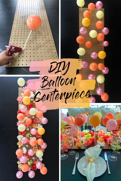 Create A Stunning Diy Balloon Centerpiece Without Helium