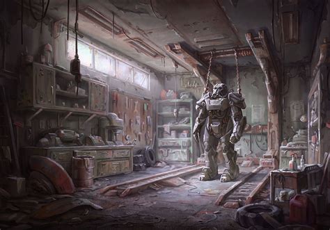 Fallout 4 Concept Art By Ilya Nazarov Concept Art World