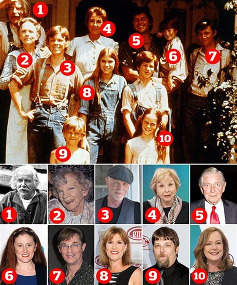 Where Are The Cast Of The Waltons Now Daily Mail Online