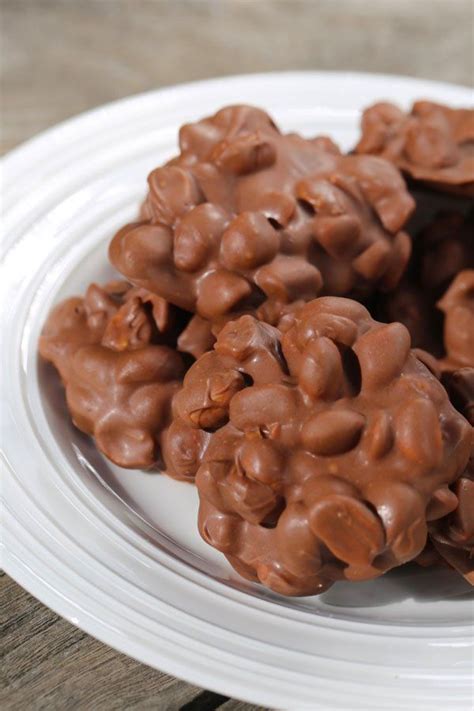 Chocolate Peanut Clusters Recipe Recipe Peanut Clusters Chocolate
