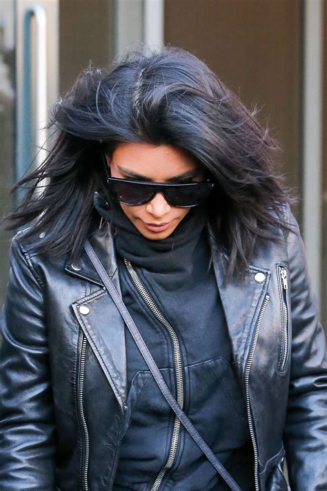 There is no damaging chemicals in theses dyes so don't worry about your hair falling out. Brunette Hair Inspiration: Kim Kardashian's Blue-Black Hue ...