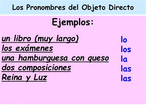 Ppt Los Pronombres Del Objeto Directo Powerpoint Pres Vrogue Co