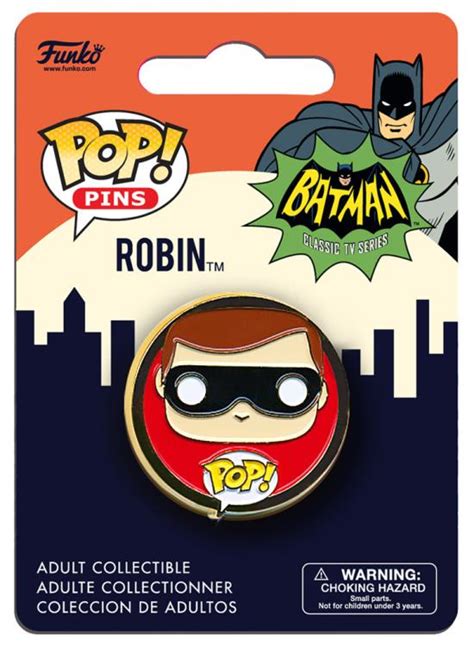 Pop Pins Batman Classic Tv Series Robin