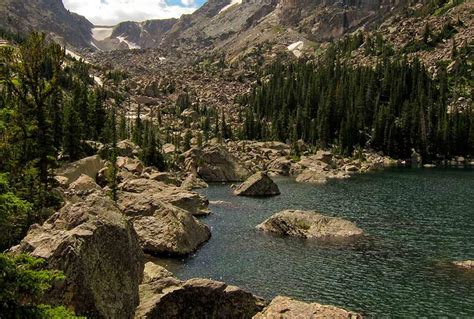 Lake Haiyaha In Rocky Mountain National Park Day Hikes