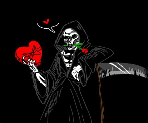 Romantic Grim Reaper Drawception