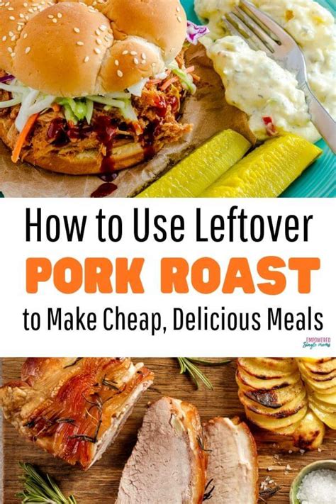 Instead of reheating and eating the same meal, incorporate the. 11 Easy, Delicious Meals to Make with Leftover Pork Roast ...