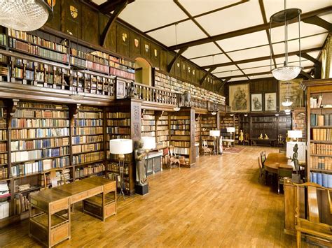 Decor Of The Day English Mansion Library Scene Therapy