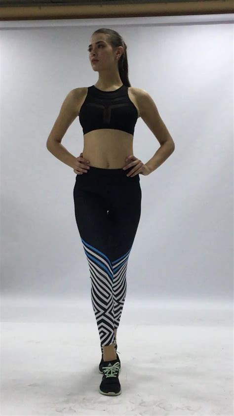 Wholesale Custom Lady Sex Fashion Tight Yoga Seamed Legging With