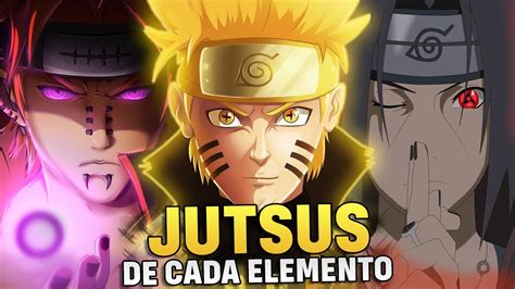 Naruto Os 10 Jutsus Mais Poderosos De Cada Elemento Água Fogo