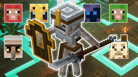 Skeleton Vanguard Vs All Pets Minecraft Dungeons Youtube