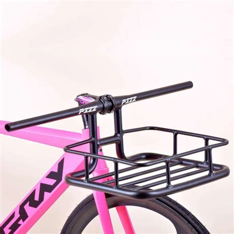 Pizz Bicycle Basket With 318mm Handlebars Fixie Bike Aluminium