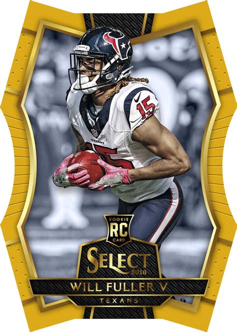 2016 Panini Select Nfl Football Cards Checklist Loaded With Shiny