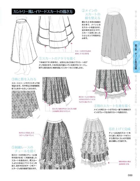 【绘画教程】如何绘制好看的制服裙裙装（服装教程） 哔哩哔哩