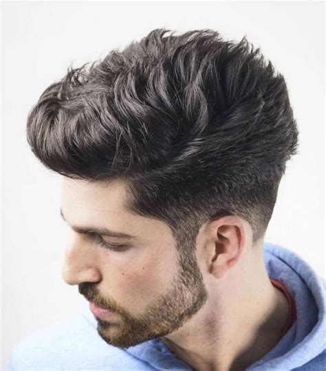 Men S Hairstyles Curly Hair Round Faces Over