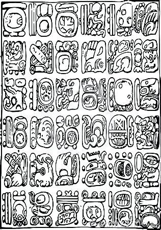Mayan face mask coloring page from mayan art category. Mayan Calendar Coloring Page at GetColorings.com | Free ...