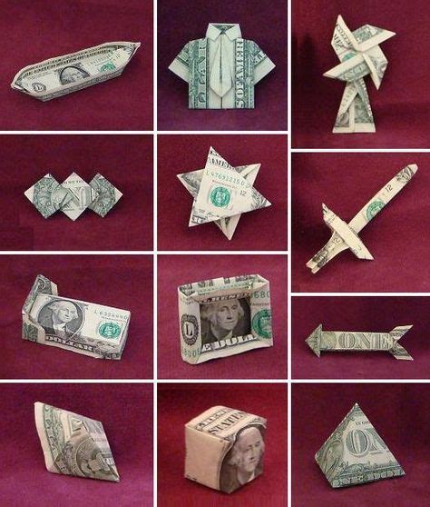 Dollar Bill Origami Is A Great Way Of Spicing Up The Age Old Idea Of