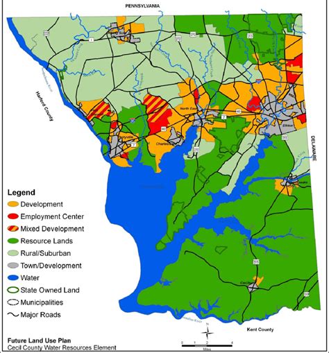 Cecil County Alternative Future Land Use Plan 3 Download Scientific