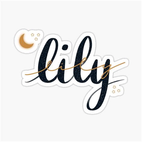 Lily Sticker For Sale By Instrumaniac Redbubble