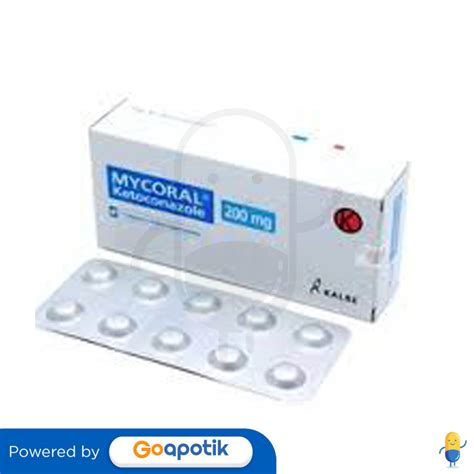 Mycoral 200 Mg Box 50 Tablet Kegunaan Efek Samping Dosis Dan Aturan