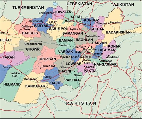 Afghanistan Map Geography Of Afghanistan Map Of Afghanistan Worldatlas
