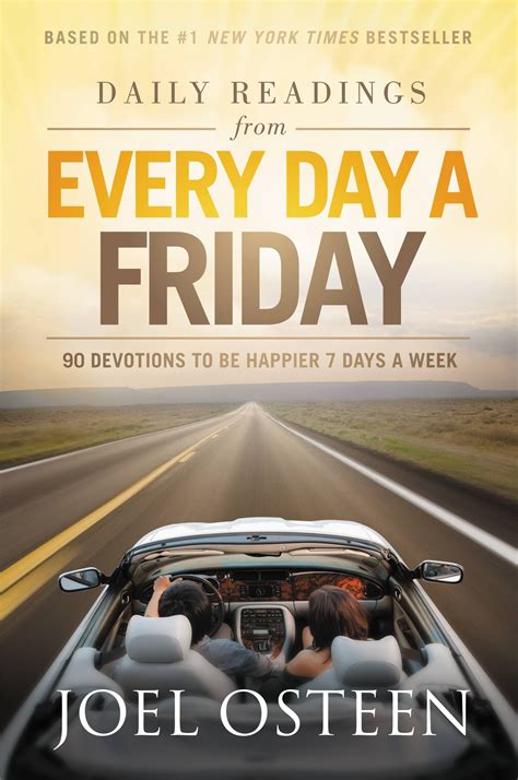 Daily Readings From Every Day A Friday By Joel Osteen Hachette Book Group