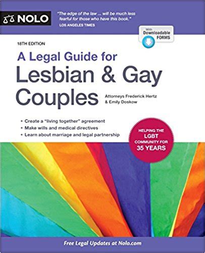 A Legal Guide For Lesbian And Gay Couples Universal Life Church