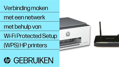 Een Hp Printer Installeren Met Behulp Van Wi Fi Protected Setup Wps