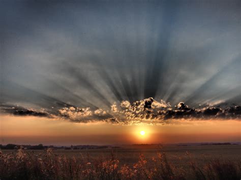 Фото Лучей Солнца Сквозь Облака Telegraph