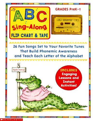 Abc Sing Along Flip Chart 26 Fun Songs Set To Your Favorite Tunes That