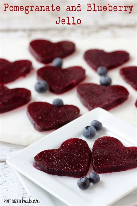 Pomegranate And Blueberry Jell O Pint Sized Baker