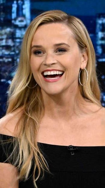 Reese Witherspoon Long Curled Hairstyle The Tonight Show Starring Jimmy Fallon