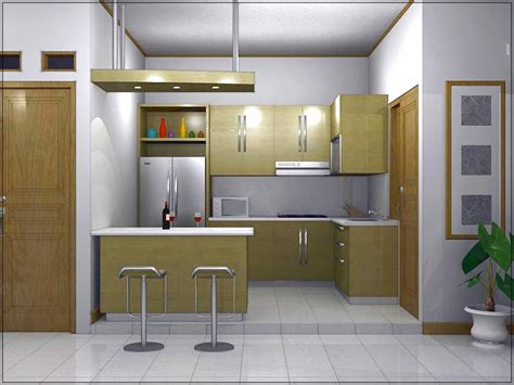 dapur  ruang makan minimalis menyatu  rumah minimalis sederhana