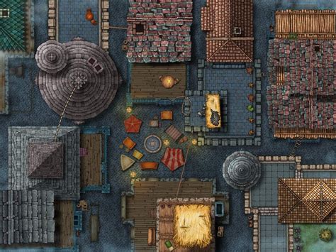 Tabletop Rpg City Photo Aerial Maps