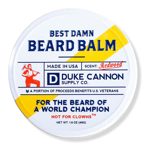 duke cannon supply co best damn beard balm 1