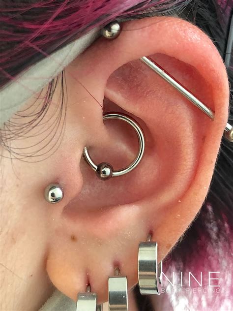 Nine Body Piercing Blog Daith Anatometal Captive Bead Ring