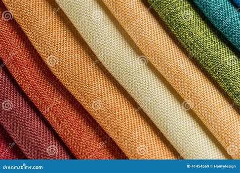 Multi Color Fabric Texture Samples Stock Image Image Of Concept