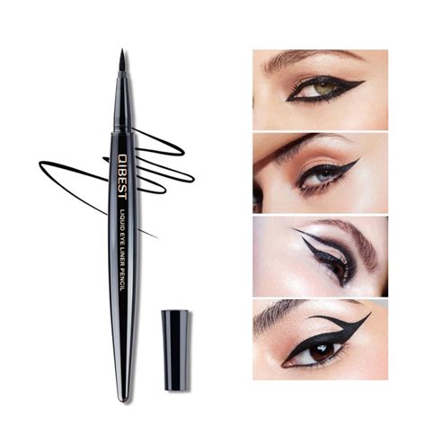 Black Liquid Eyeliner Pencil Waterproof Eye Liner Long Lasting Thin