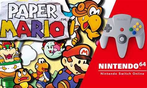 Original Paper Mario N64 Kommt Für Nintendo Switch Online