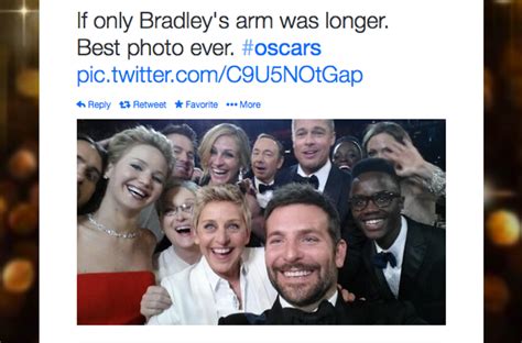 Ellen Degeneres Oscars Selfie Sets Twitter Record Disrupts Site