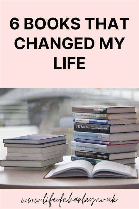 6 Books That Changed My Life Uk In 2020 Self
