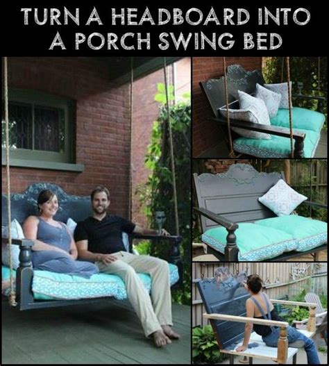 Diy Porch Swing Featuring A Repurposed Headboard 8 Creative Steps The Owner Builder Network