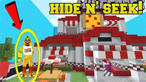 Minecraft Five Nights At Freddys Hide And Seek Morph Hide And