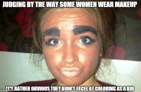 Little Girl Wearing Makeup Meme