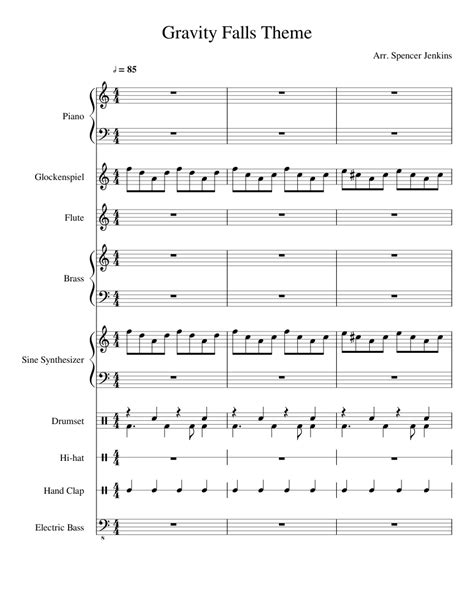 Songs violin music gravity falls music music humor music mood piano songs sheet music music bands theme song. Gravity Falls Theme Sheet music for Piano, Flute ...