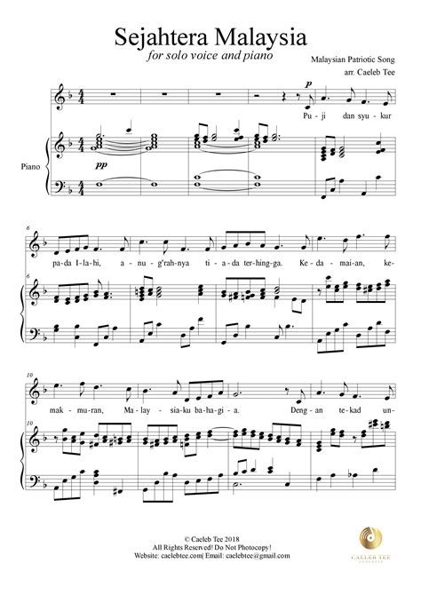 Sejahtera Malaysia Chord - Fundacionfaroccr