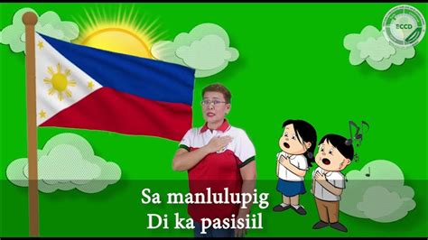 New Eccd Commons Video Session Routine Philippine National Anthem