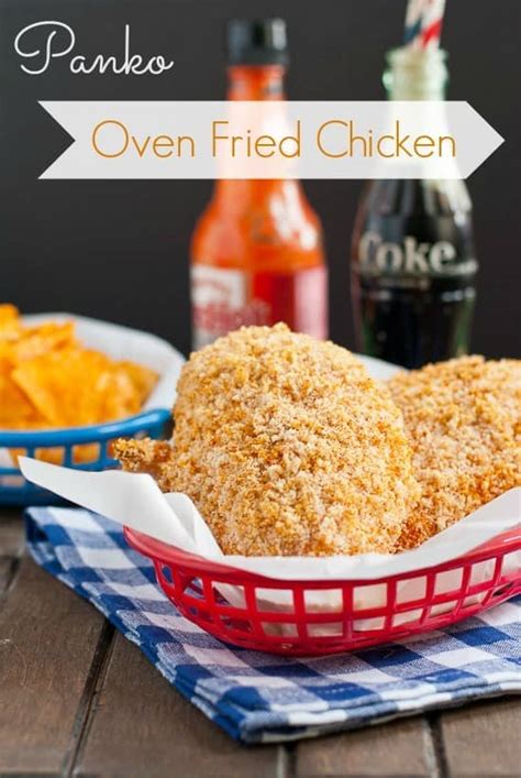 Lay chicken in baking pan, crumb mixture side up i have prepared this recipe many times by request. Panko Oven Fried Chicken Breast | NeighborFood